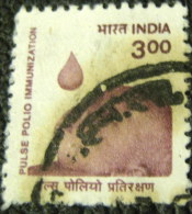 India 1998 Polio Immunization 3.00 - Used - Usati