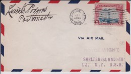 USA - 1928  - POSTE AERIENNE - ENVELOPPE AIRMAIL De MUSKEGON  ( MICHIGAN ) - - 1c. 1918-1940 Lettres