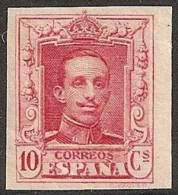 ESPAÑA 1922/30 - Edifil #313s (sin Dentar) - MNH ** - Unused Stamps