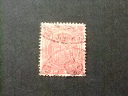 FILIPINAS  PHILIPPINES  AÑO 1896 -- ESCUDO DE ESPAÑA - Edifil Nº 62 º FU  -- Yvert Nº 72 º FU Rosa TELEGRAFOS - Philipines