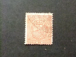 FILIPINAS  PHILIPPINES  AÑO 1896 -- ESCUDO DE ESPAÑA - Edifil Nº 63 º FU -- Yvert Nº 73 º FU Castaño Amarillo TELEGRAFOS - Filippijnen