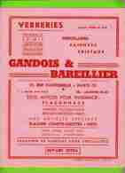 BUVARD Grand Format : Articles Pour La Pharmacie GANDOIS BARELLIER - Chemist's