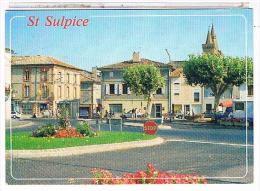 81   SAINT  SULPICE  CENTRE VILLE   CPM    TBE - Saint Sulpice