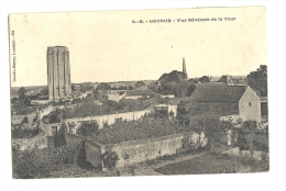 Cp, 86, Loudun, Vue Générale De La Tour, Voyagée 1908 - Loudun