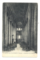 Cp, 86, Saint-Savin-sur-Gartempe, Intérieur De L'Eglise, écrite - Saint Savin