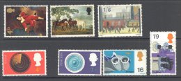 GB, 1967 Paintings + Inventions Sets VLMM - Unused Stamps