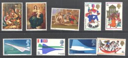 GB, 1967-68 Three Sets VLMM - Unused Stamps