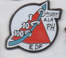EDF ,  0 Accident à La P.H. - EDF GDF