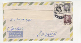 A2291 - BRASILE  Affrancatura Mista Su Busta VG Rio-Torino 22-06-1969 - Lettres & Documents