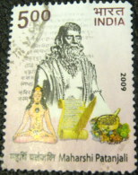 India 2009 Maharishi Patanjali 5.00 - Used - Used Stamps