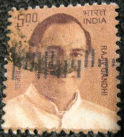 India 2008 Rajiv Gandhi 5.00 - Used - Used Stamps