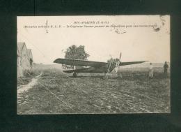 Buc Aviation - Monoplan Militaire R.E.P. Capitaine Camine Prenant Ses Dispositions Pour Une  Reconnaissance ( Avion ) - Buc