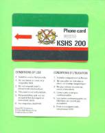 KENYA - Autelca/Magnetic Phonecard/200 Units - Kenia