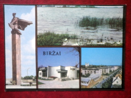 Multiview Postcard - Birzhai - 1984 - Lithuania USSR - Unused - Litauen