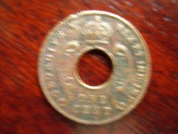 BRITISH EAST AFRICA USED ONE CENT COIN BRONZE Of 1930. - Ostafrika Und Herrschaft Von Uganda