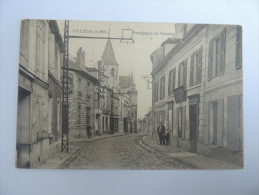 VILLIERS LE BEL / PENSIONNAT DES GARCONS / PETITE ANIMATION LIGNE DE TRAMWAY BUREAU DE POSTE - Villiers Le Bel