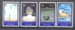 Tuvalu Mi# 832-35 MNH Moon Landing 1999 - Tuvalu