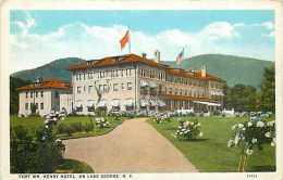 203897-New York, Lake George, Fort William Henry Hotel, J.S. Wooley By Curt Teich No 86428 - Lake George