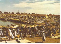 REPUBLIQUE DU MALI PORT DE PECHE DE MOPTI,BELLE ANIMATION ,COULEUR REF 33469 - Mali