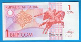 KYRGYZTAN - KIRGUISTAN   1 Som  ND  SC  P-4 - Kyrgyzstan