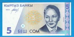 KYRGYZTAN - KIRGUISTAN   5  Som  ND  SC  P-8 - Kirghizistan