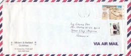 MIRIAM & HERBERT GOLDMAN, POSTAL STATIONERY, 1999, ISRAEL - Covers & Documents