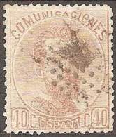 ESPAÑA 1872 - Edifil #125 - VFU - Oblitérés