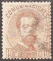 ESPAÑA 1872 - Edifil #125 - VFU - Gebruikt