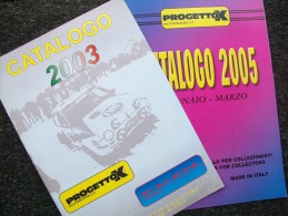 CATALOGO 2003+2005 AUTOMODELLI PROGETTO K Fiat Alfa Lancia 1/43 - Italië