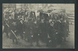 Funérailles Du Roi Léopold II. 22 /12/1909. Le Corp Porté à Bras. - Funerali