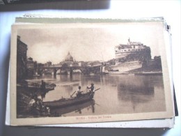 Italië Italy Italia Rome Roma Veduta Del Tevere - Tarjetas Panorámicas