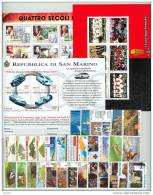 SAN MARINO / SAN MARIN 1999 ANNATA COMPLETA ** MNH YEAR COMPLETE - Komplette Jahrgänge