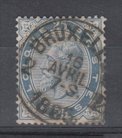 BELGIUM USED COB 40 - 1883 Leopold II.