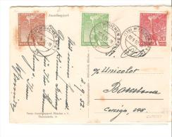 Tarjeta Postal De Alemania. 1952 - Brieven En Documenten