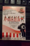 Flyer Athleti Bilbao Final Copa Rey Valencia Pacha - Other & Unclassified