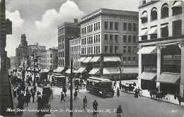 203973-New York, Rochester, Main Street Looking West From Saint Paul Street, American Publicity Co No R-27 - Rochester