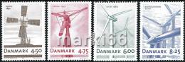 Denmark - 2007 - Wind Turbines Of Denmark - Mint Stamp Set - Neufs