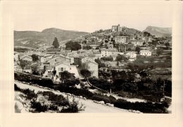 CPSM   COMPS SUR ARTUBY    Le   Village  Et Ses Environs  Vu Du Ciel - Comps-sur-Artuby