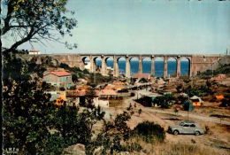 CPSM  ANTHEOR   Le Viaduc ,le Camping Et Ses Environs - Antheor