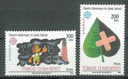 TURKEY - 1986 EUROPA ENVIRONMENT - Unused Stamps