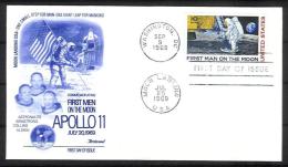 USA - N036 - Apollo 11 - First Men On The Moon - Premier Homme Sur La Lune - USA