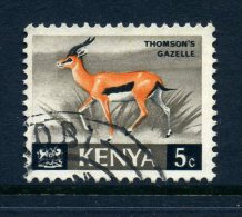 Kenya 1966-71 Wildlife Definitives - 5c Thomson's Gazelle Used - Kenya (1963-...)