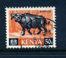 Kenya 1966-71 Wildlife Definitives - 50c Buffalo Used - Kenya (1963-...)