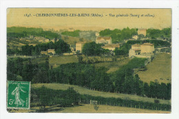 CHARBONNIERE LES BAINS - Vue Générale - Bourg Et Villas ( Carte Toilée ) - Charbonniere Les Bains