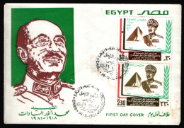 EGYPT / 1981 / ANWAR EL SADAT / FDC . - Storia Postale