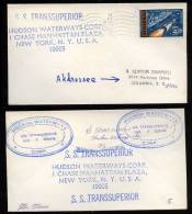 Antigua 1968 Ship Mail Cover With NASA APOLLO Stamp To USA - 1960-1981 Autonomía Interna