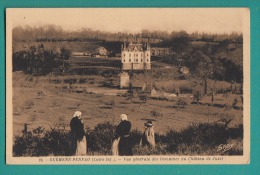 44 - GUEMENE PENFAO   Vue Generale Du Chateau De Juzet - 2 Scans - Gaby -  état : Tb - Voyagé - Guémené-Penfao