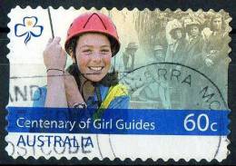 Australia 2010 60c Girl Guides Self-adhesive Used - Usados