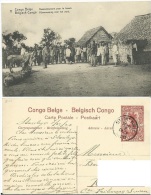 Congo Belge : Entier Postal - Rassemblement Pour Le Travail - Postwaardestukken