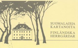 Finland Booklet - Suomalaisia Kartanoita  -  Finlandska Herrgårdar.  # 0741 - Postzegelboekjes